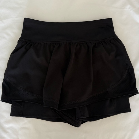 SPANX‎ Get Moving Shorts/Skirt Black Size Small - Picture 1 of 12